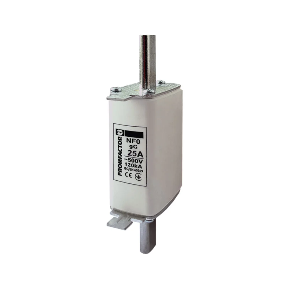Запобіжник NF0.25A 500V 120kA Промфактор ( NF025 )