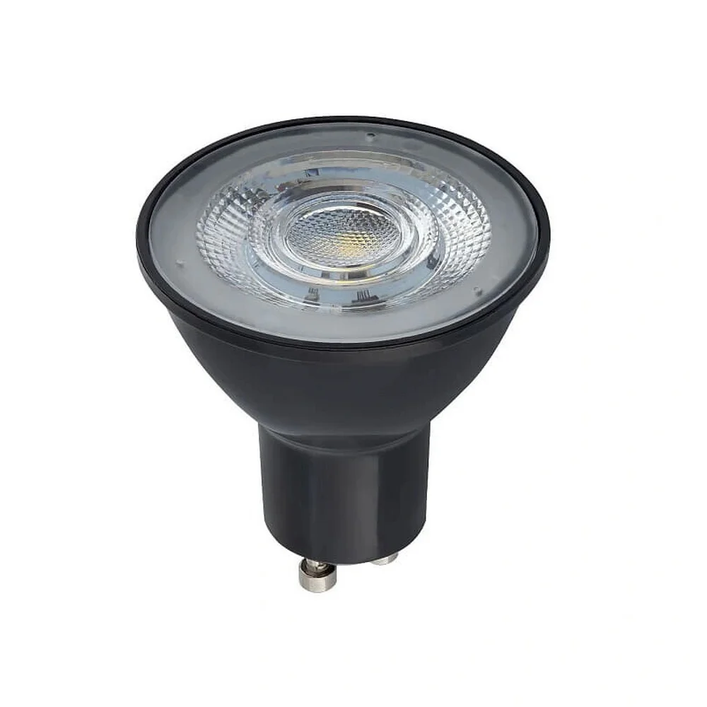 Лампа LED Nowodvorski Reflector GU10 1x7W 3000K 600Lm Dim IP20 чорна ( 10995 )