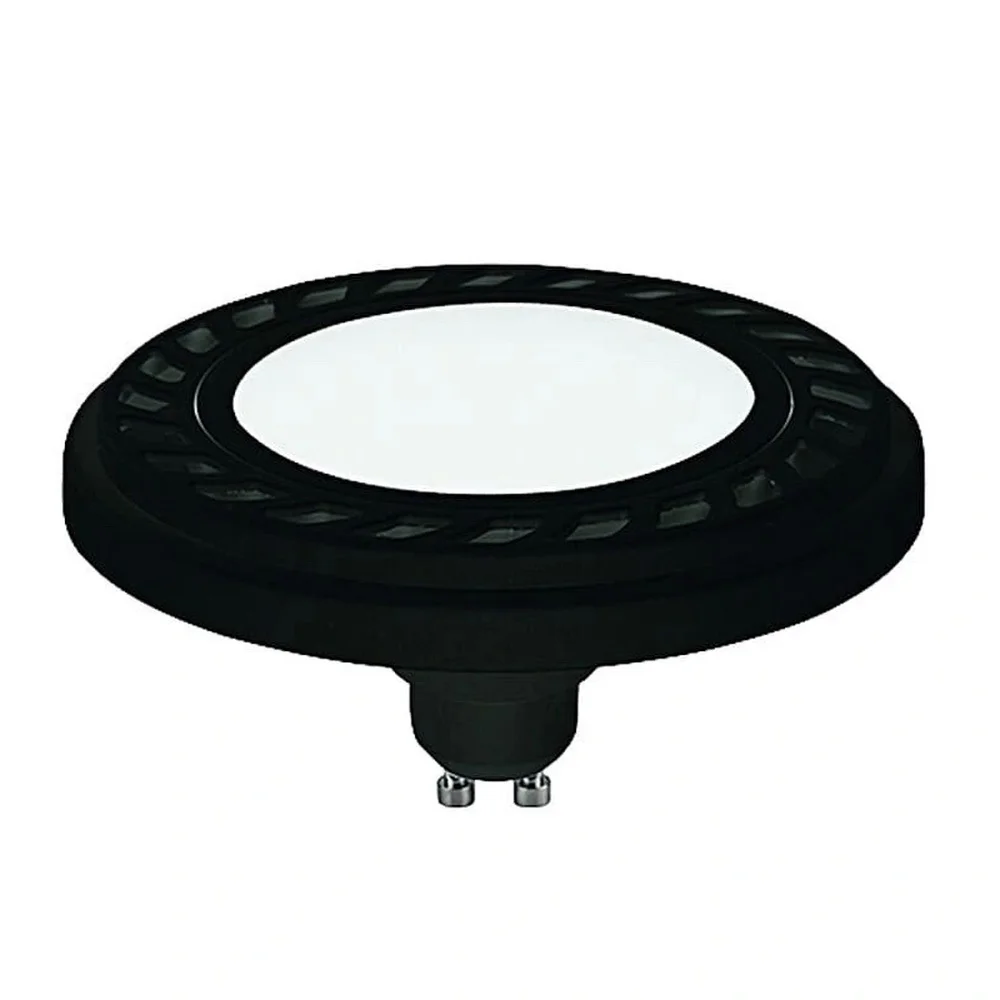 Лампа LED світлодіодна Nowodvorski Reflector GU10 1x9W 4000K 900Lm IP20 чорна ( 9211 )