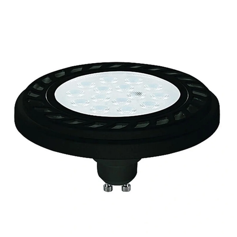 Лампа LED світлодіодна Nowodvorski Reflector GU10 1x9W 4000K 870Lm IP20 чорна ( 9213 )