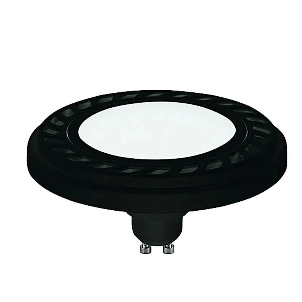 Лампа LED світлодіодна Nowodvorski Reflector GU10 1x9W 3000K 790Lm IP20 чорна ( 9342 )