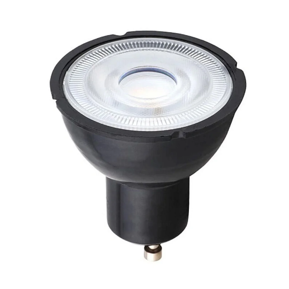Лампа LED світлодіодна Nowodvorski Reflector GU10 1x7W 4000K 600Lm IP20 чорна ( 8347 )