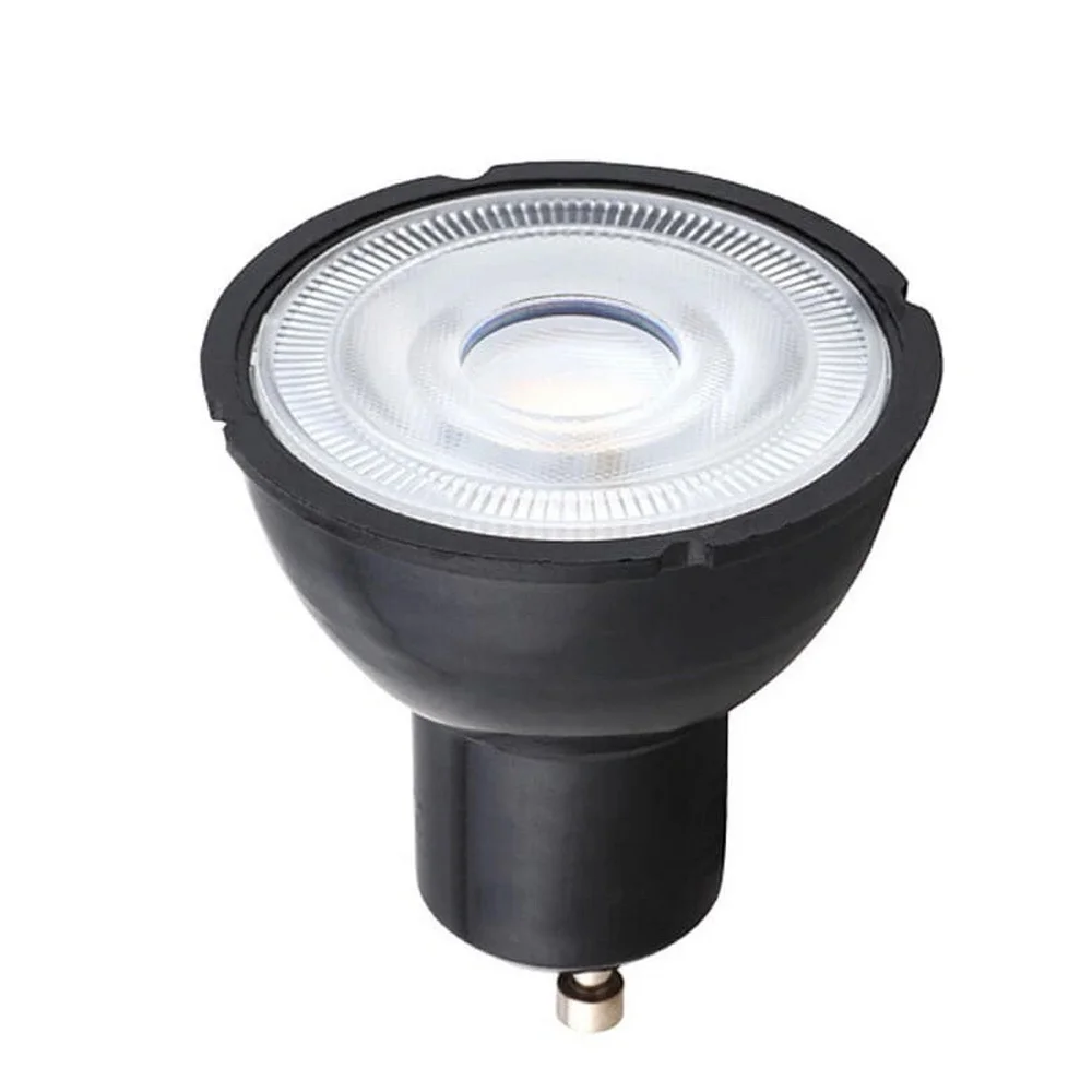Лампа LED світлодіодна Nowodvorski Reflector GU10 1x7W 3000K 600Lm IP20 чорна ( 8348 )