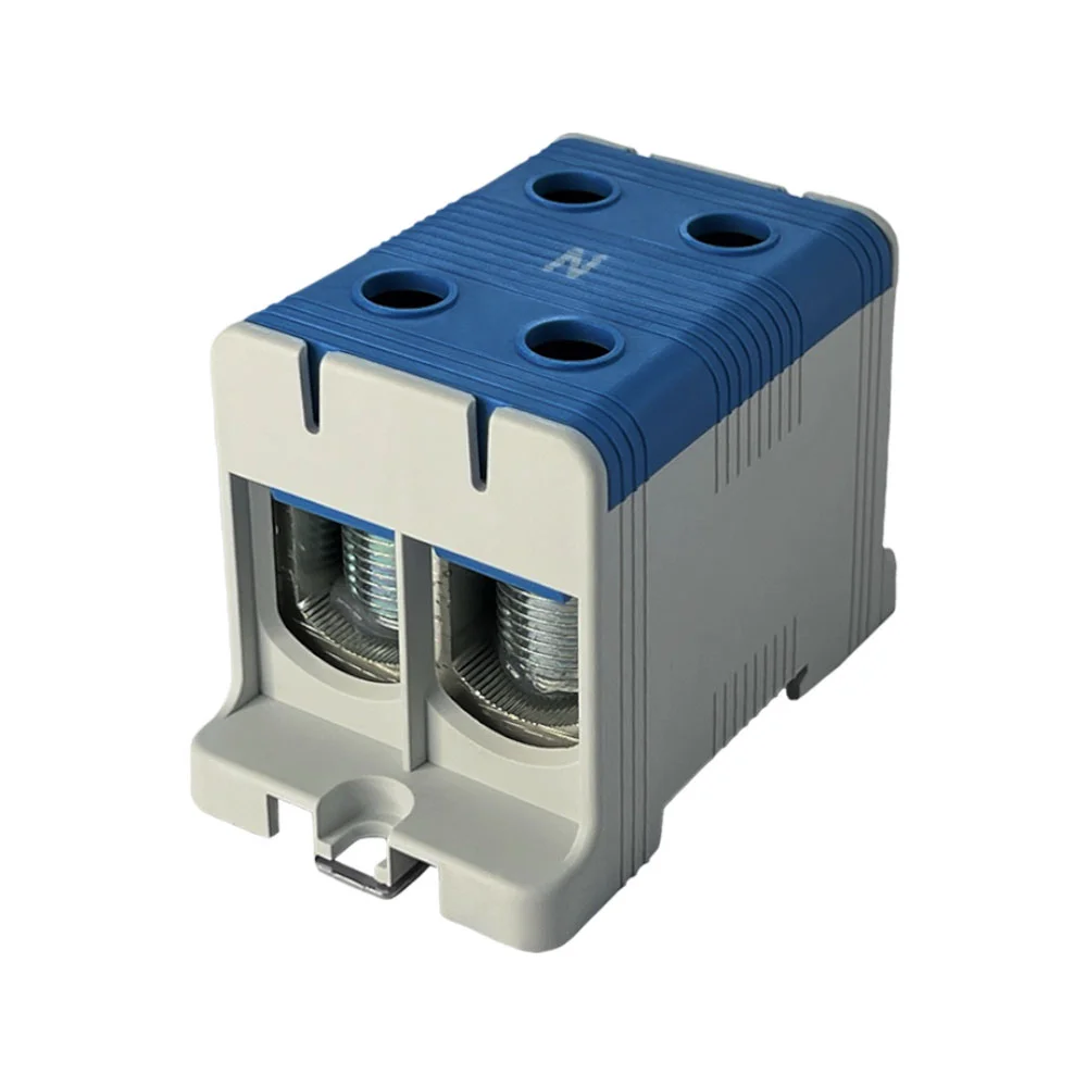 Клемник на DIN-рейку FT1150N 2P,Cu:35-150 / Al:35-150 мм2, синій Промфактор ( FT1150N2 )