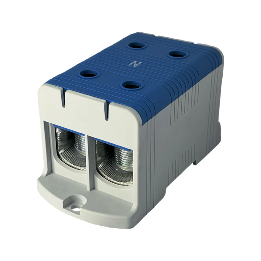 Клемник на DIN-рейку FT1240N 2P,Cu:35-240 / Al:35-240 мм2, синій Промфактор ( FT1240N2 )