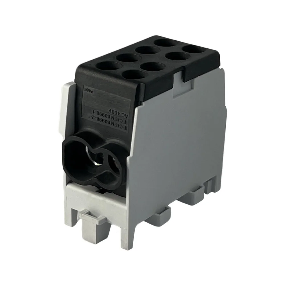 Клемний блок FJ-25/16.1BL 100A чорний Промфактор ( FJ25161BL )