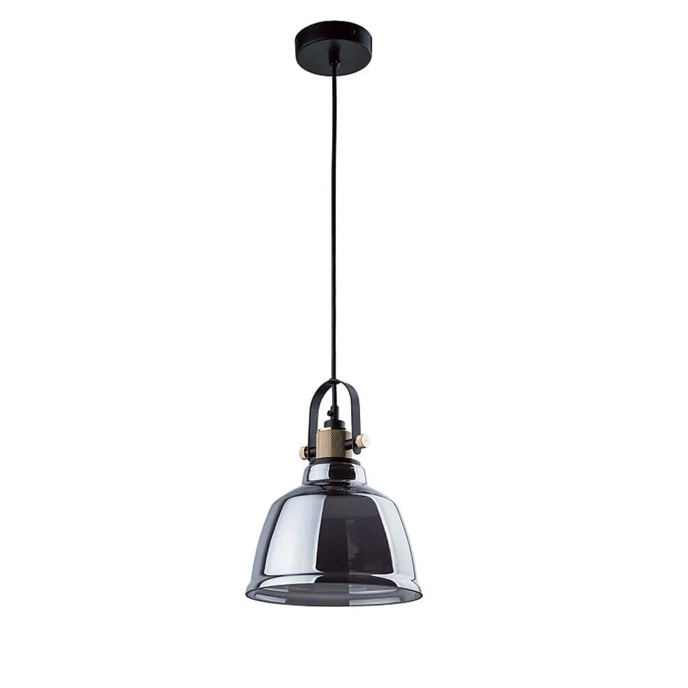 Світильник підвісний Nowodvorski Amalfi M E27 1x25W IP20 димчастий ( 9152 )