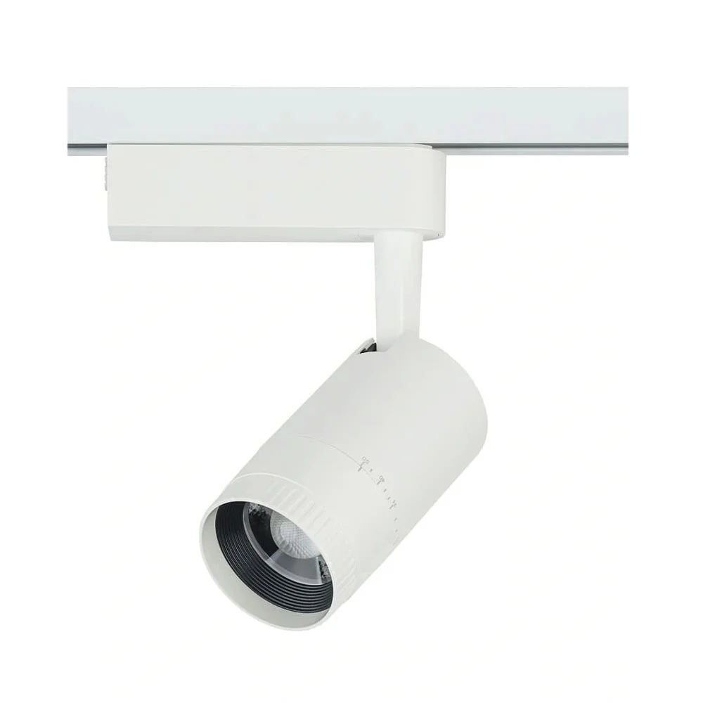 Трековий LED світильник Nowodvorski Profile Zoom 1x9W 3000K 600Lm IP20 білий ( 7623 )