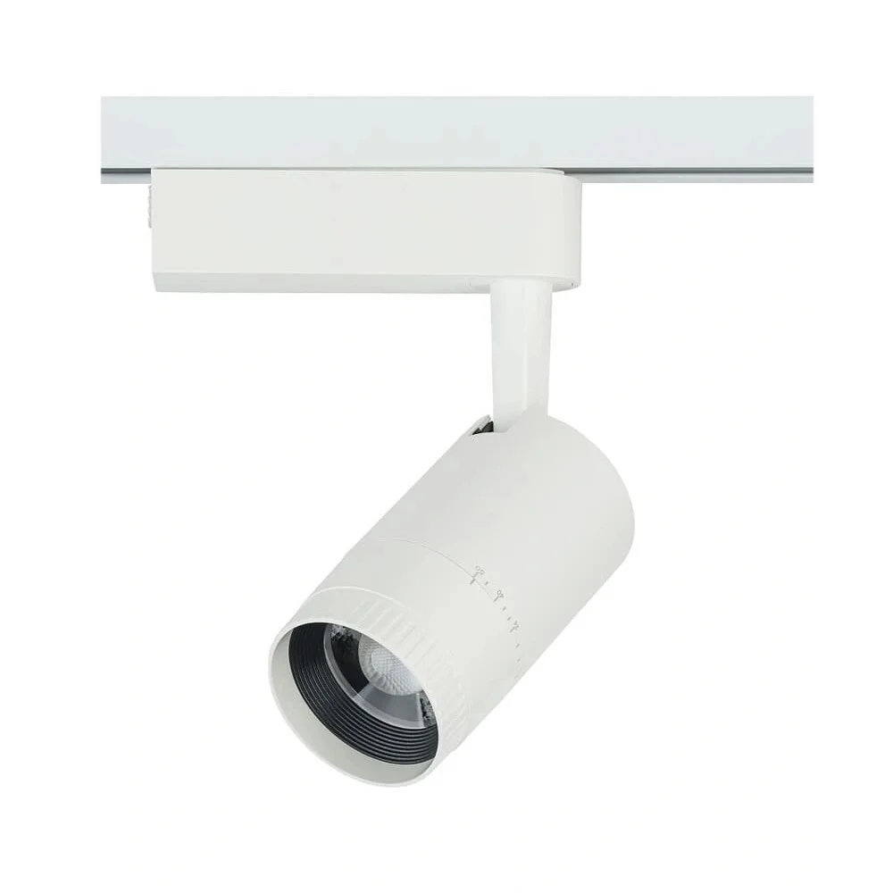 Трековий LED світильник Nowodvorski Profile Zoom 1x9W 4000K 600Lm IP20 білий ( 7624 )