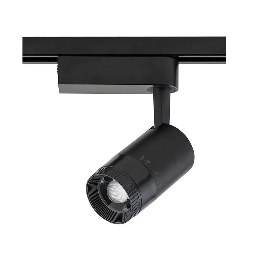 Трековий LED світильник Nowodvorski Profile Zoom 1x9W 3000K 600Lm IP20 чорний ( 7625 )