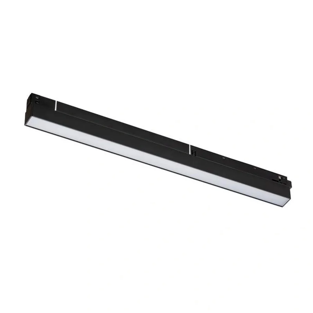 Магнітний трековий світильник Nowodvorski LVM Line LED 1x15W 3000K 700Lm IP20 чорний ( 10148 )