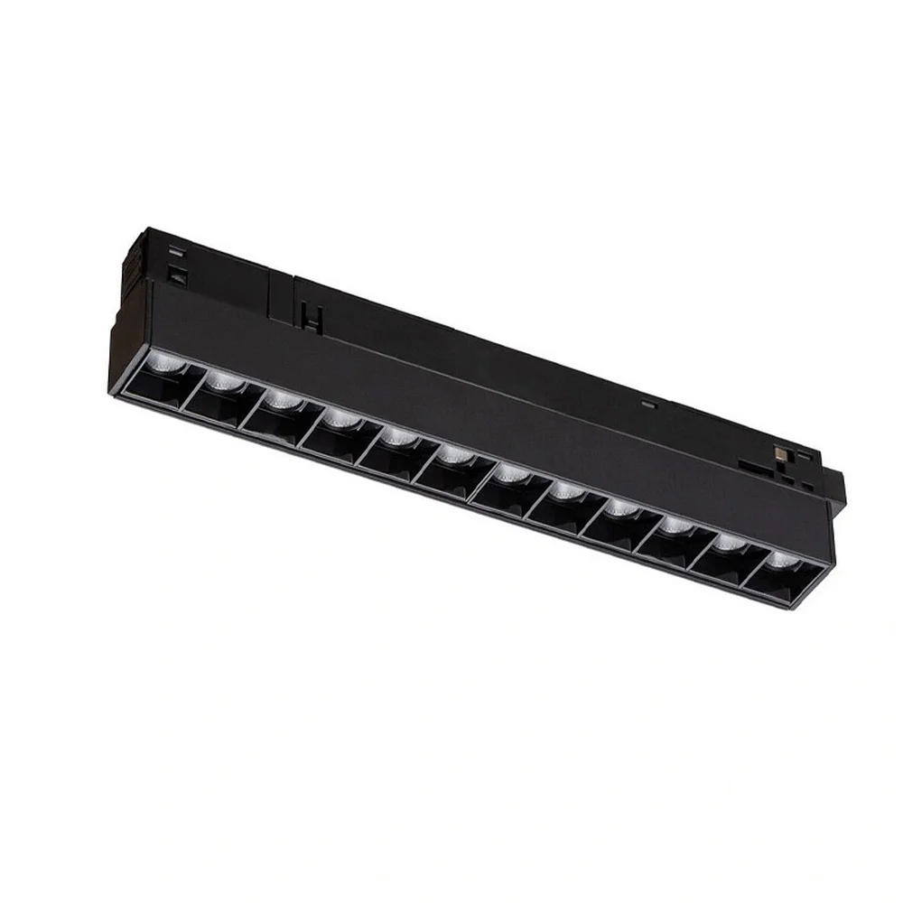 Магнітний трековий світильник Nowodvorski LVM Focus Out LED 1x9W 4000K 880Lm IP20 чорний ( 10644 )