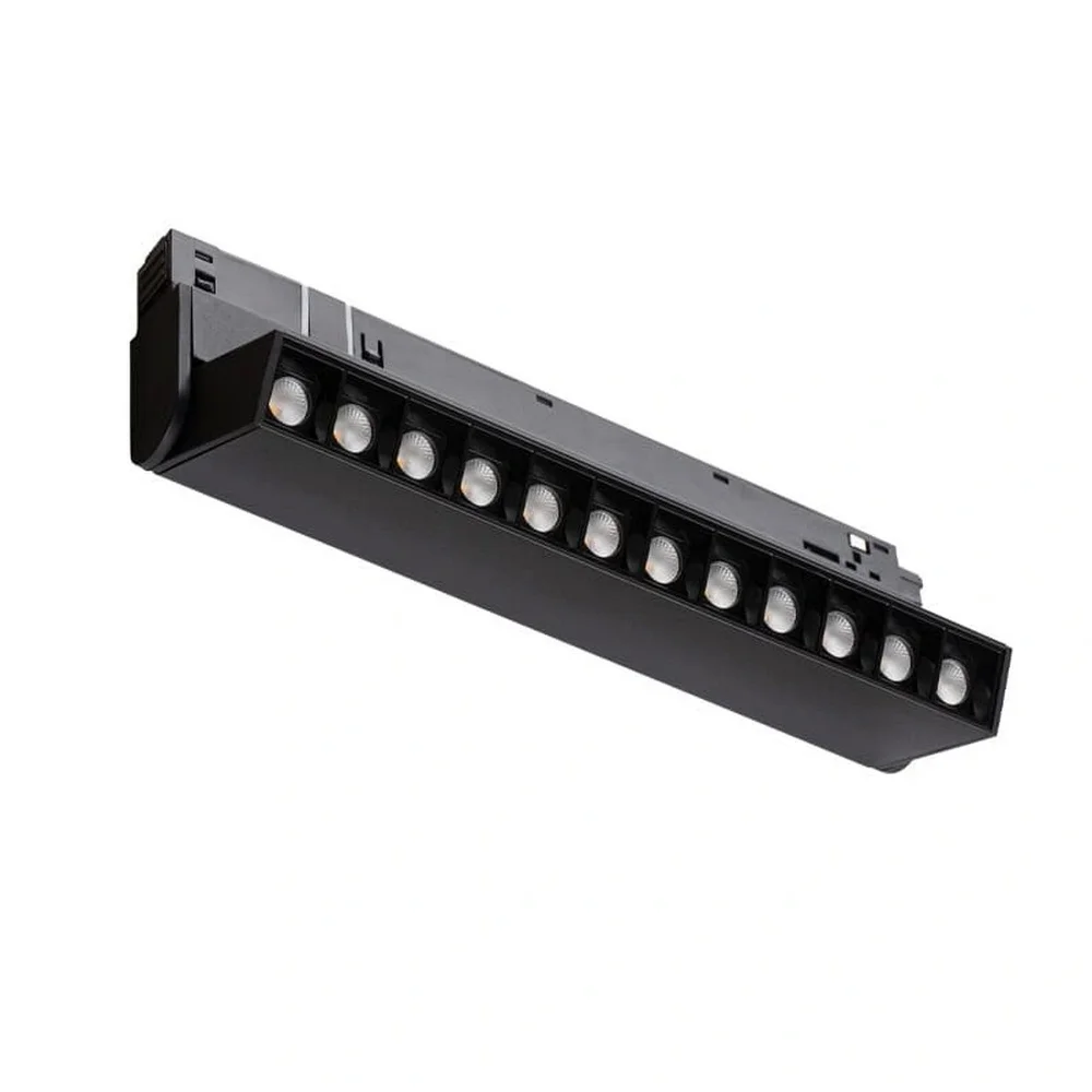 Магнітний трековий світильник Nowodvorski LVM Focus Out LED 1x9W 4000K 880Lm IP20 чорний ( 10646 )