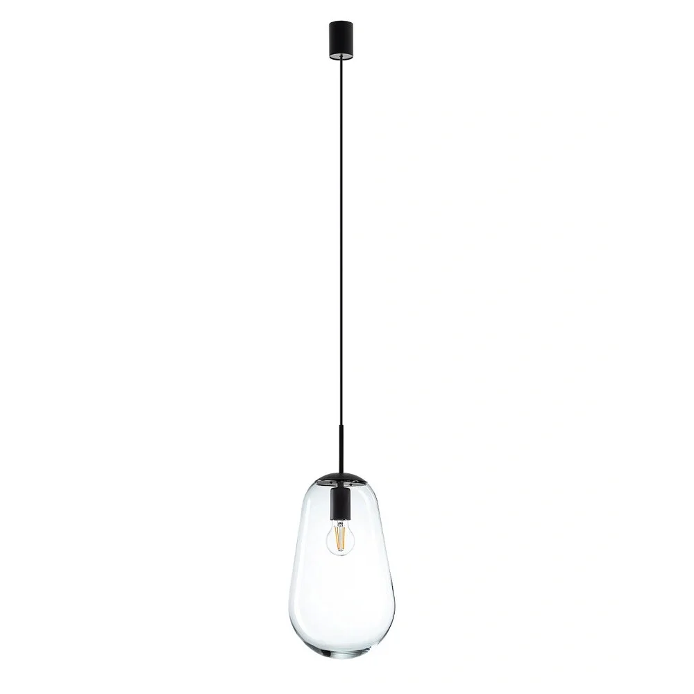 Світильник підвісний Nowodvorski Pear M E27 1x25W IP20 прозорий ( 7798 )