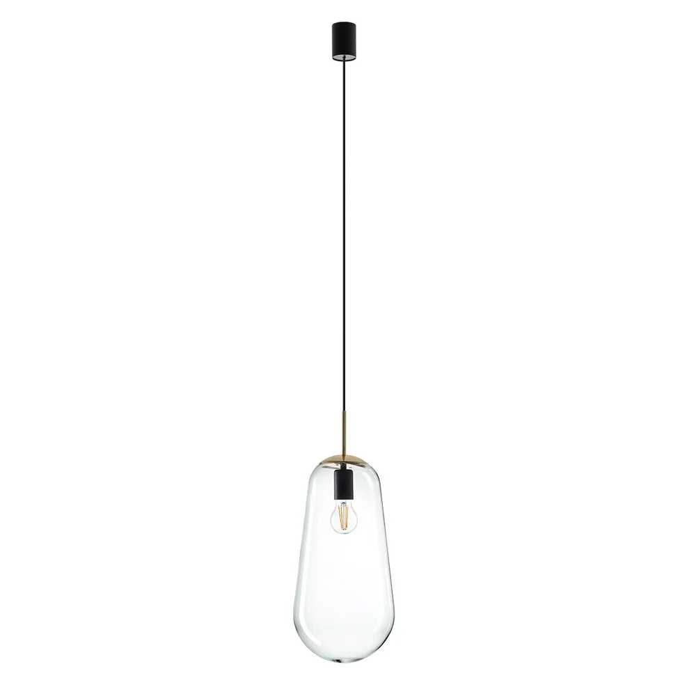 Світильник підвісний Nowodvorski Pear L E27 1x25W IP20 прозорий ( 8671 )