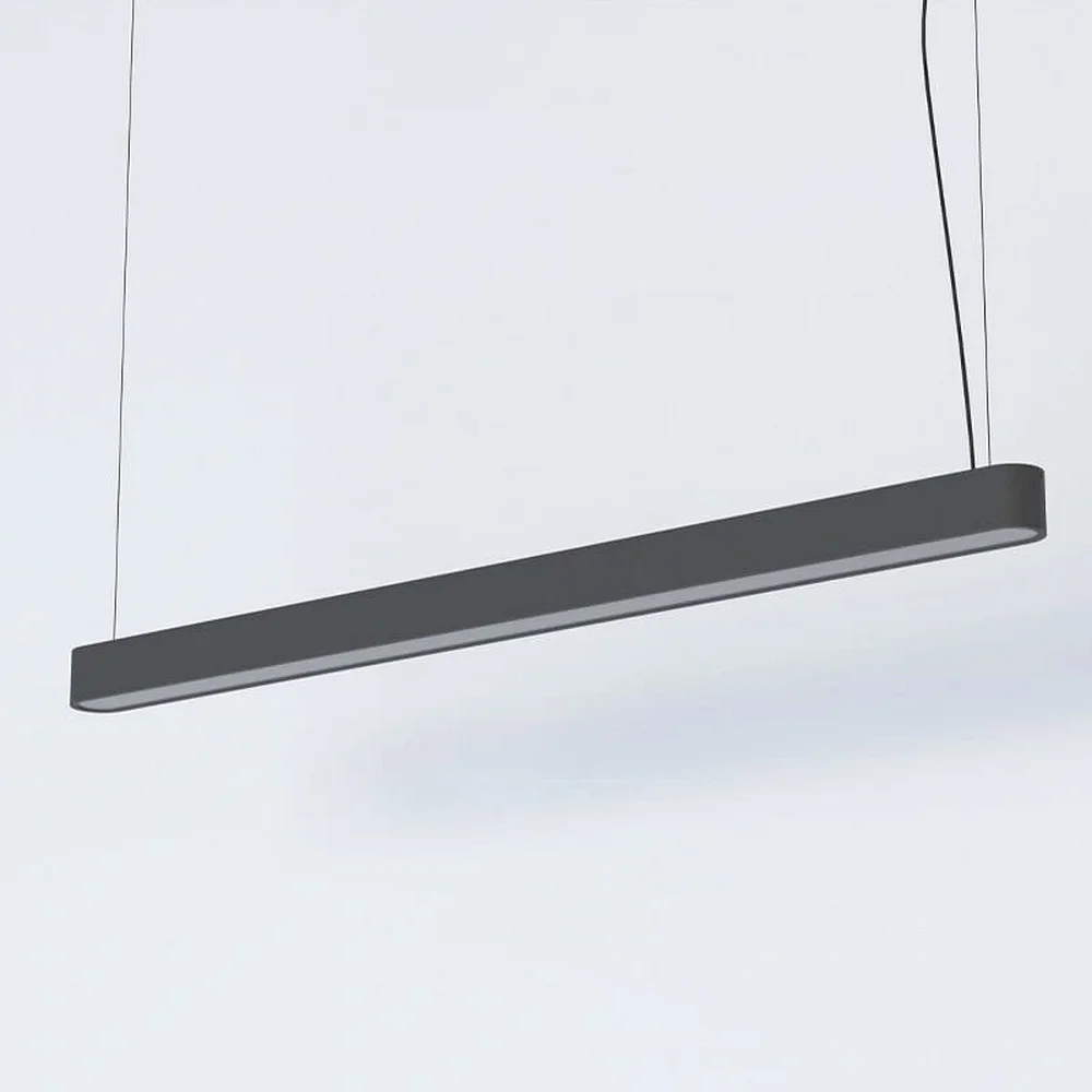Світильник підвісний Nowodvorski Soft LED T8LED 1x22W 3000K 3200Lm IP20 графітовий ( 7525 )