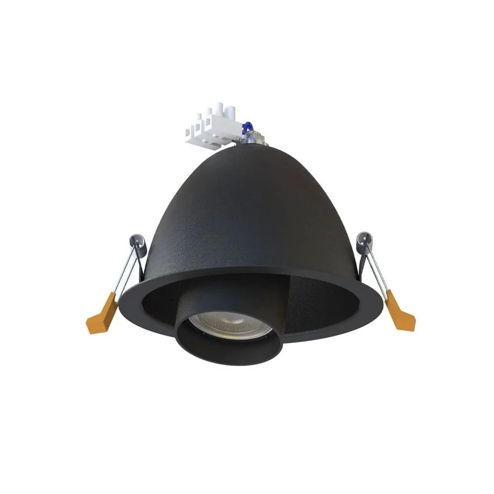 Світильник точковий Nowodvorski Dot GU10 1x10W IP20 чорний ( 8826 )