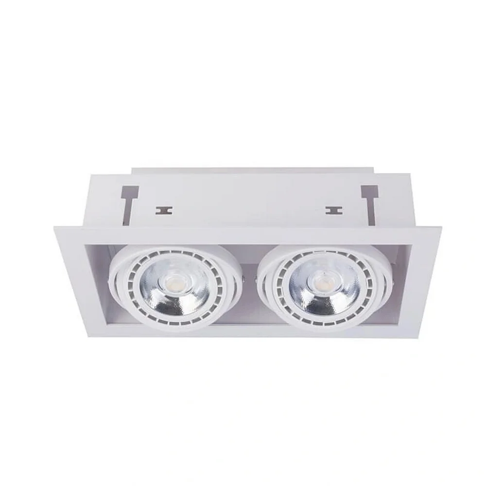 Світильник точковий Nowodvorski Downlight GU10, ES111 2x15W IP20 білий ( 9574 )