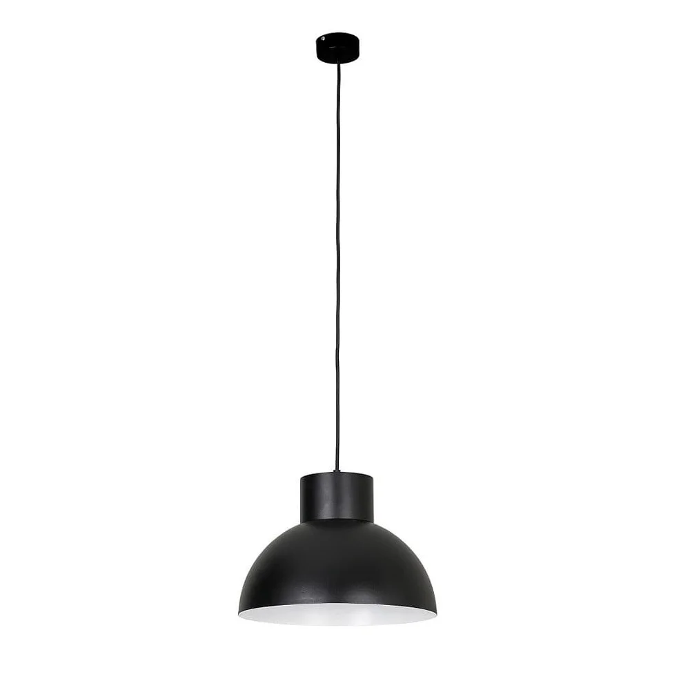 Світильник підвісний Nowodvorski Works E27 1x25W IP20 чорний ( 6613 )