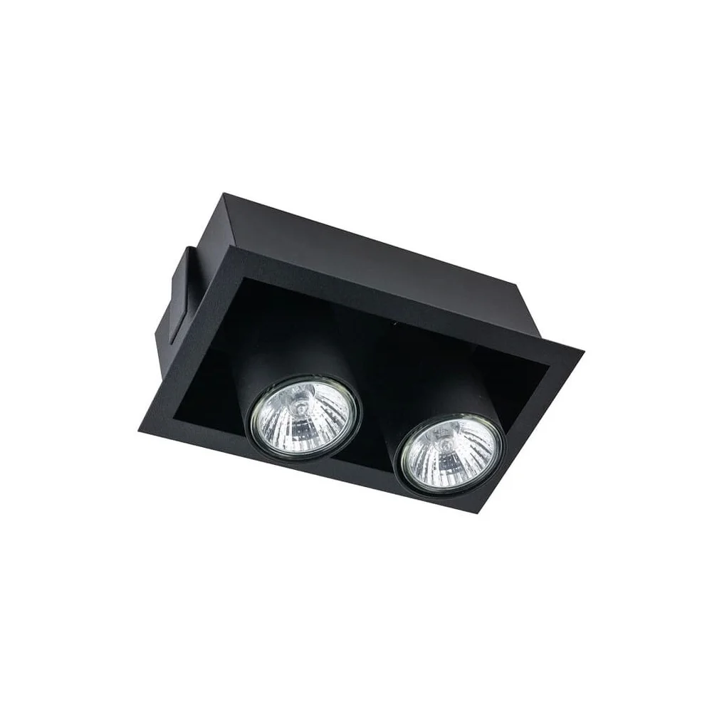 Світильник точковий Nowodvorski Eye Mod GU10 2x10W IP20 чорний ( 8940 )