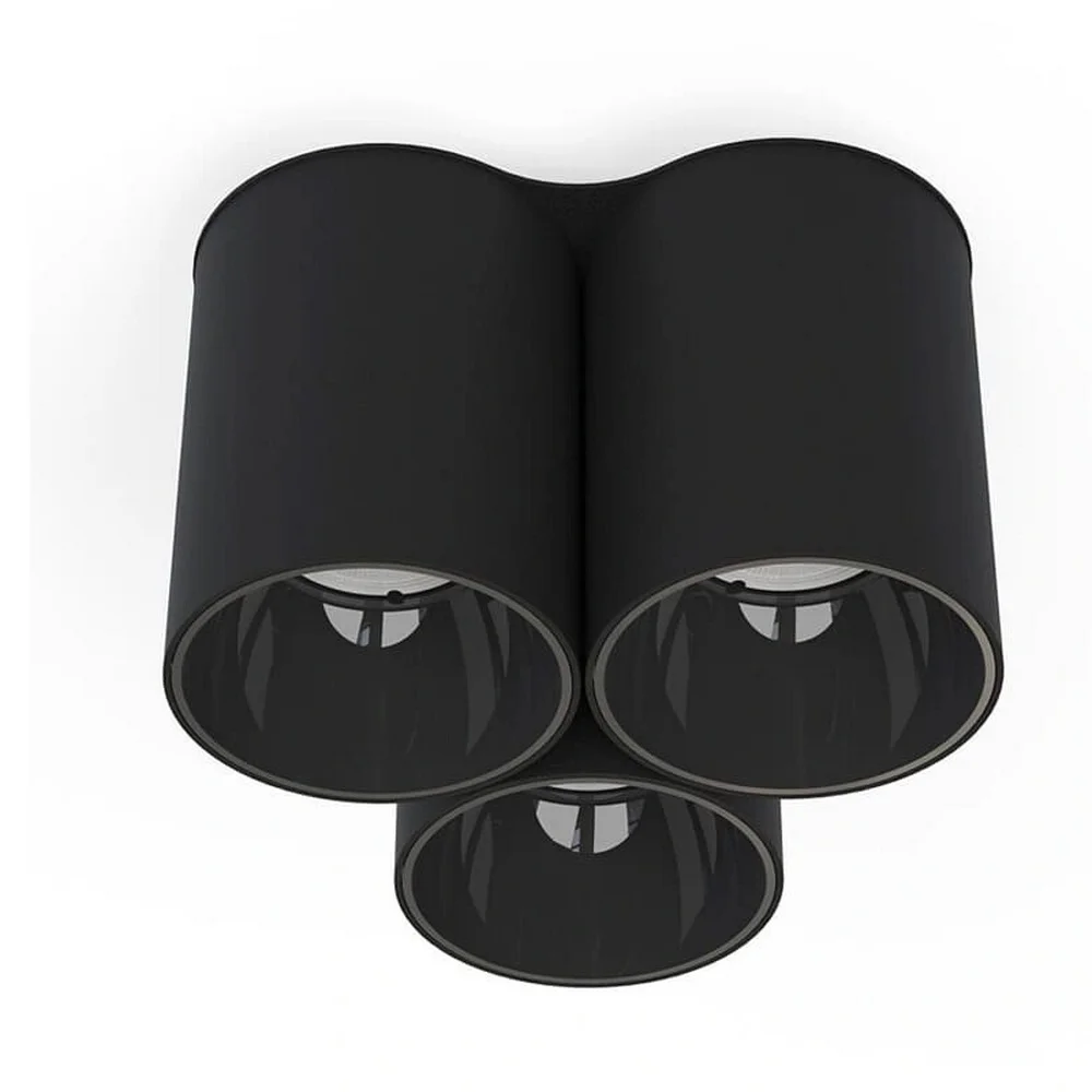 Світильник точковий Nowodvorski Eye Tone III GU10 3x10W IP20 чорний ( 8091 )