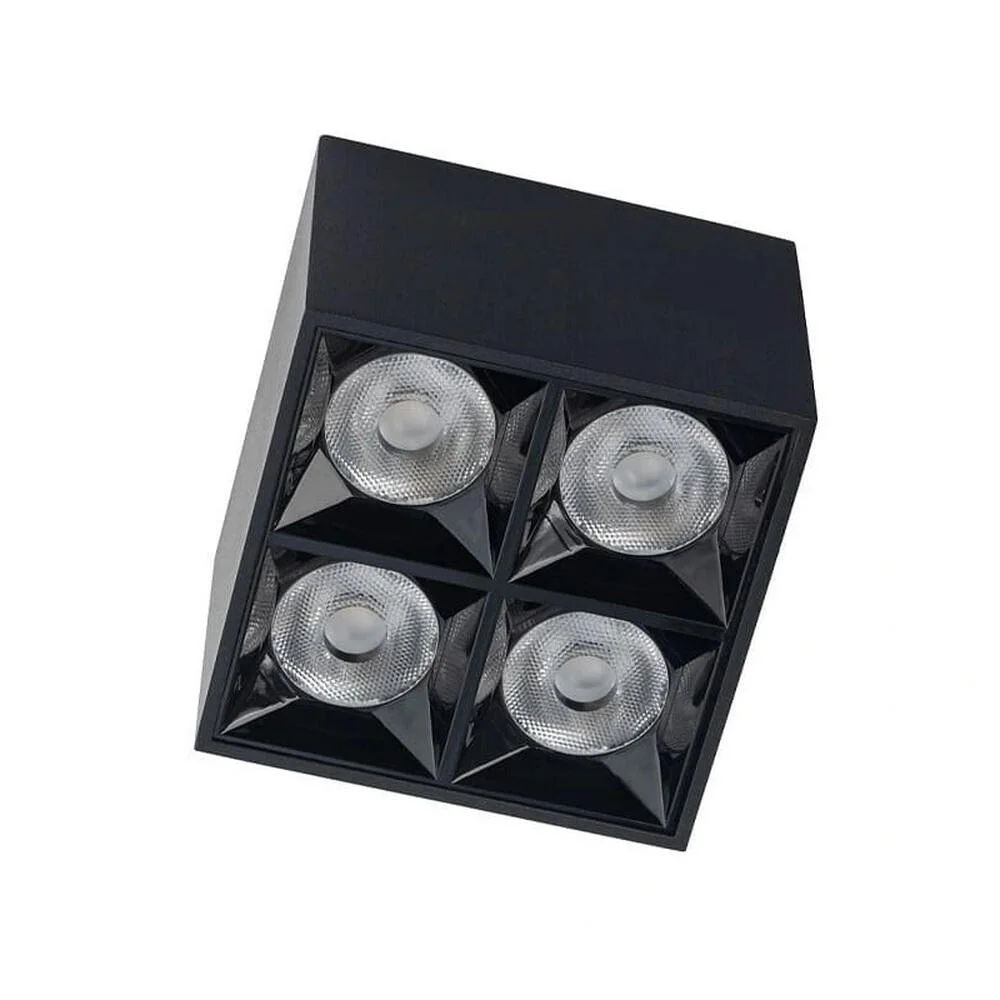Світильник LED точковий Nowodvorski Midi 1x16W 3000K 1500Lm IP20 чорний ( 10054 )
