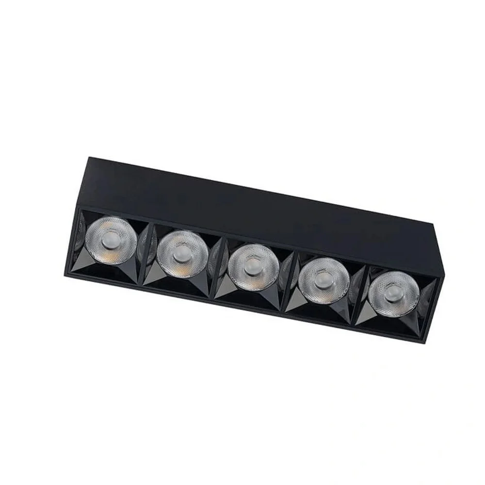 Світильник LED точковий Nowodvorski Midi 1x20W 4000K 1700Lm IP20 чорний ( 10058 )