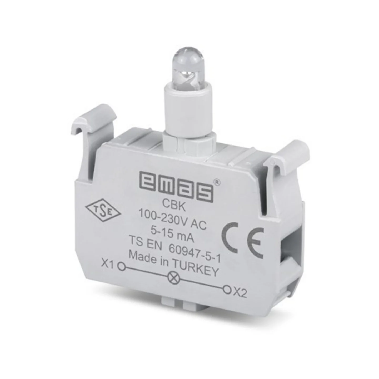 Лампа LED EMAS 100-230В AC CBK