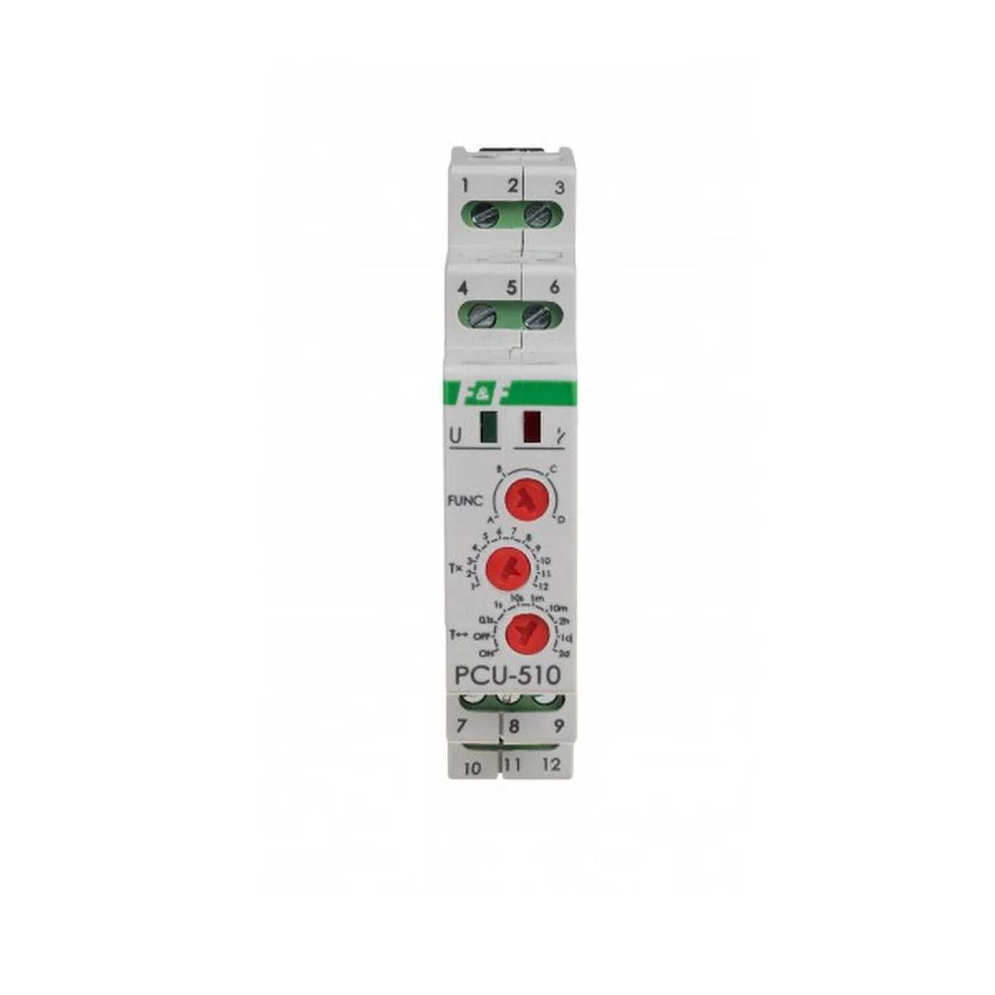 Реле часу F&F багатофункційне 2NO/NC ( PCS-519DUO )
