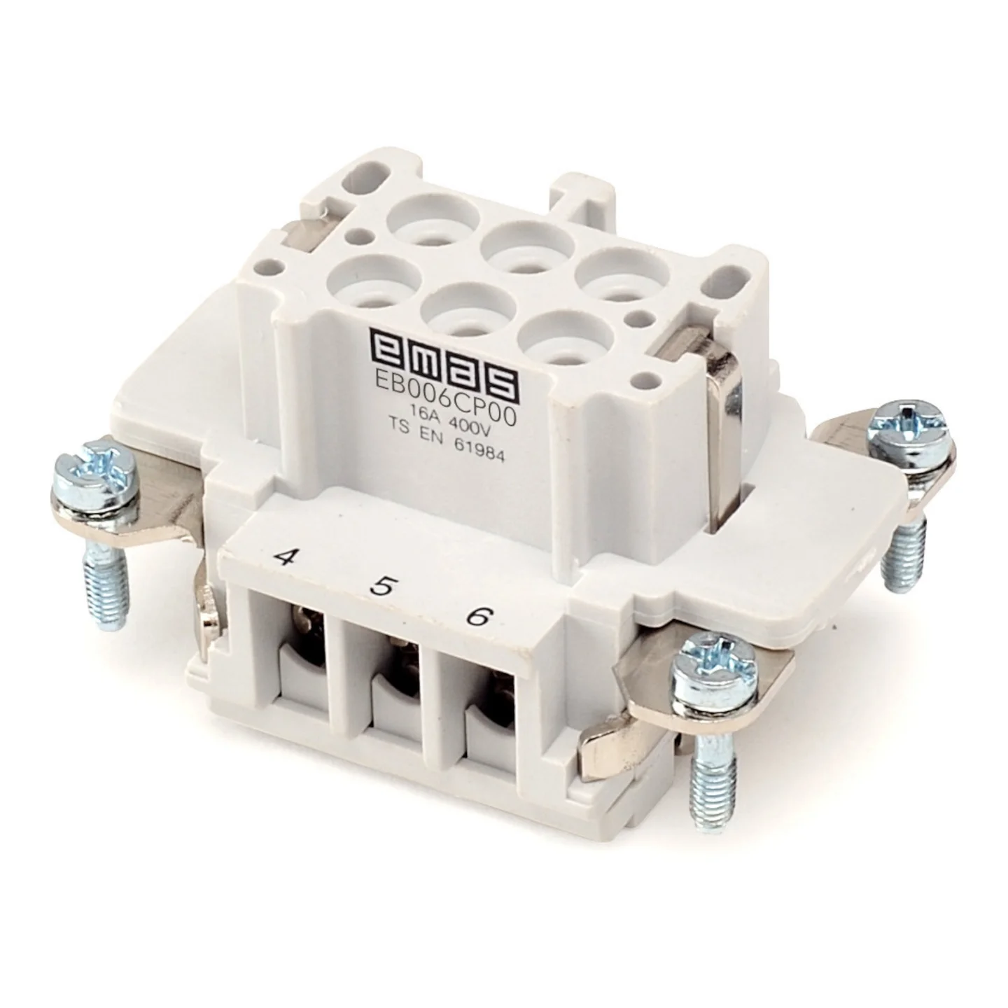 Розетка без корпусу P6 EB006CP00 EMAS
