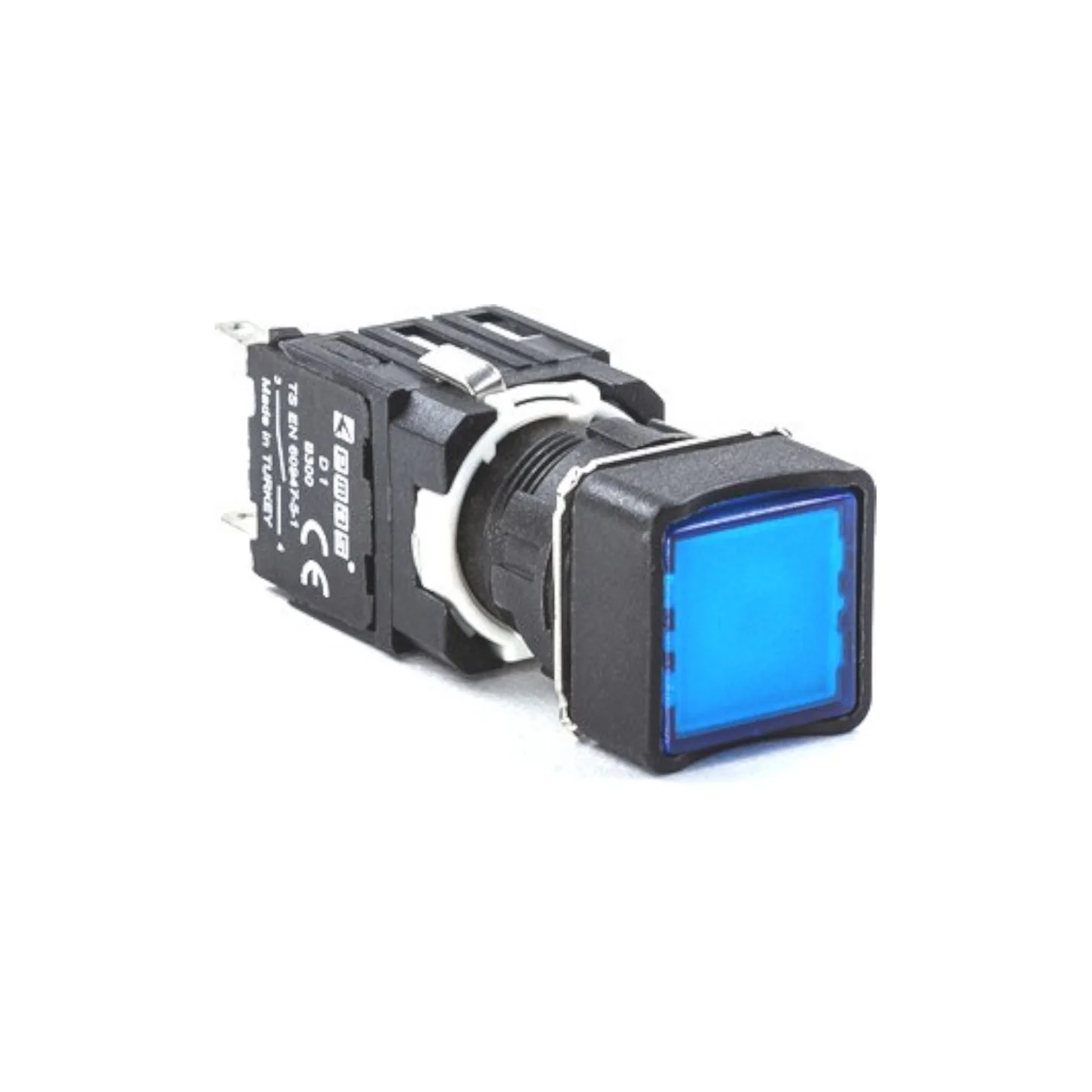 Кнопка EMAS без фіксації D100KDM (1НВ) синя