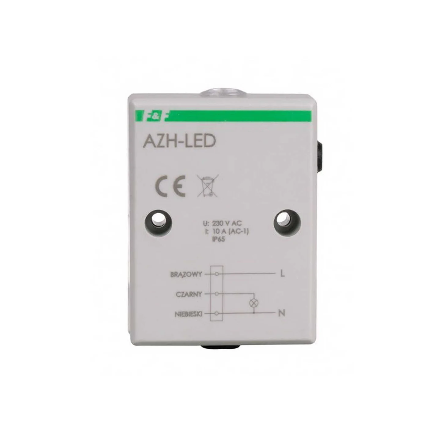 Реле сутінкове F&F 10А ( AZH-LED )