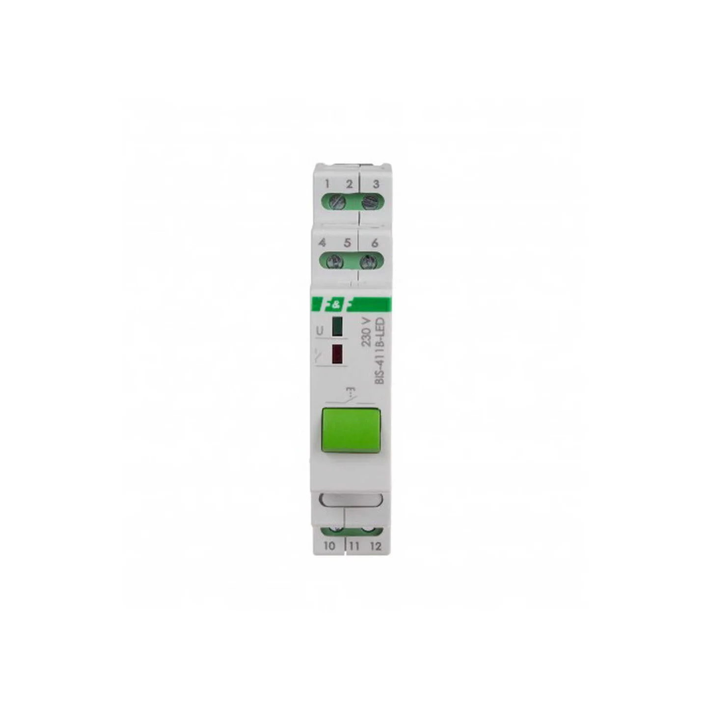 Реле імпульсне F&F 220В 16А ( BIS-411B-LED )