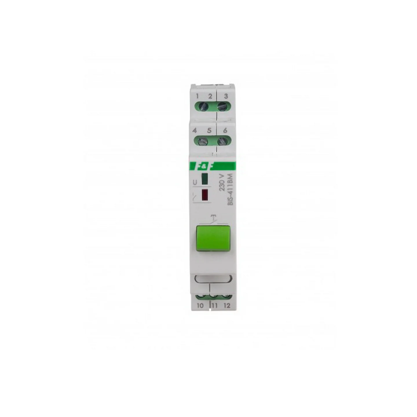 Реле імпульсне F&F 220В 16А LED ( BIS-411BM-LED )