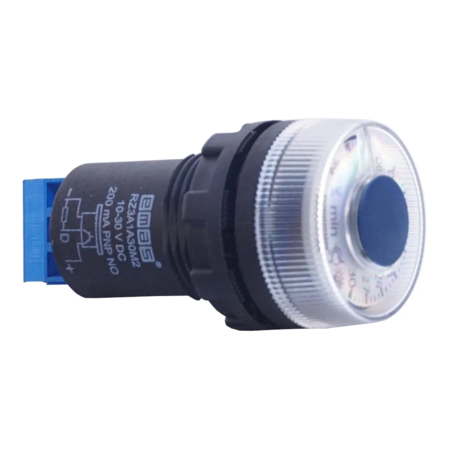 Реле часу електронне з затримкою на включення 0.5-30хв 10-30V DC EMAS ( RZ3A1A30M2 )