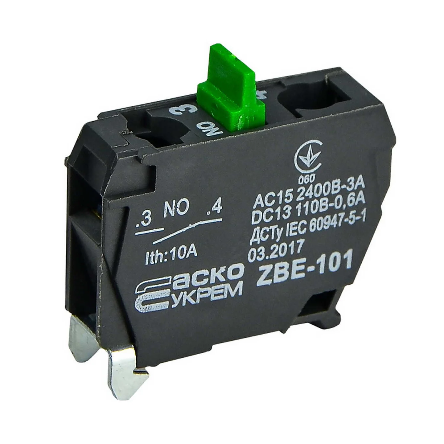 Контакт АСКО ZBE-101 до постів керування XAL-D ( A0140010182 )