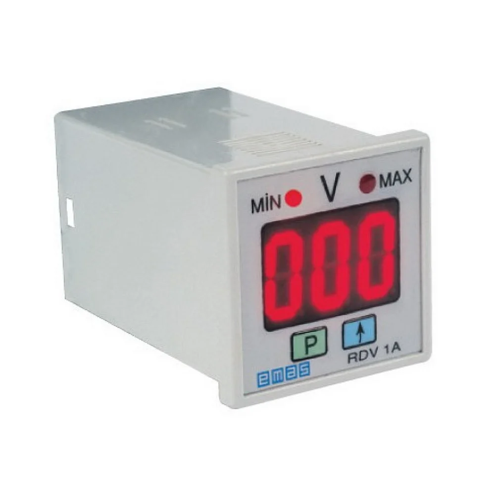 Вольтметр цифровий програмований 220/230В AC (0-600V) EMAS ( RDV1A )