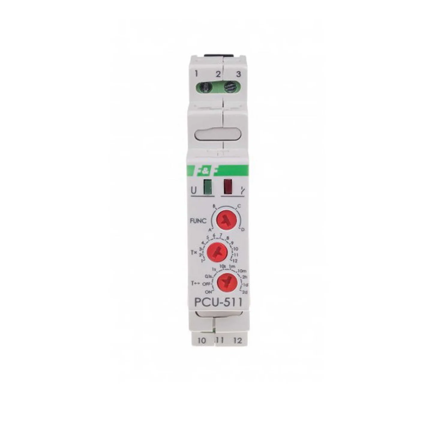 Реле часу F&F багатофункційне 12÷264 В AC/DC 10А ( PCU-511UNI )
