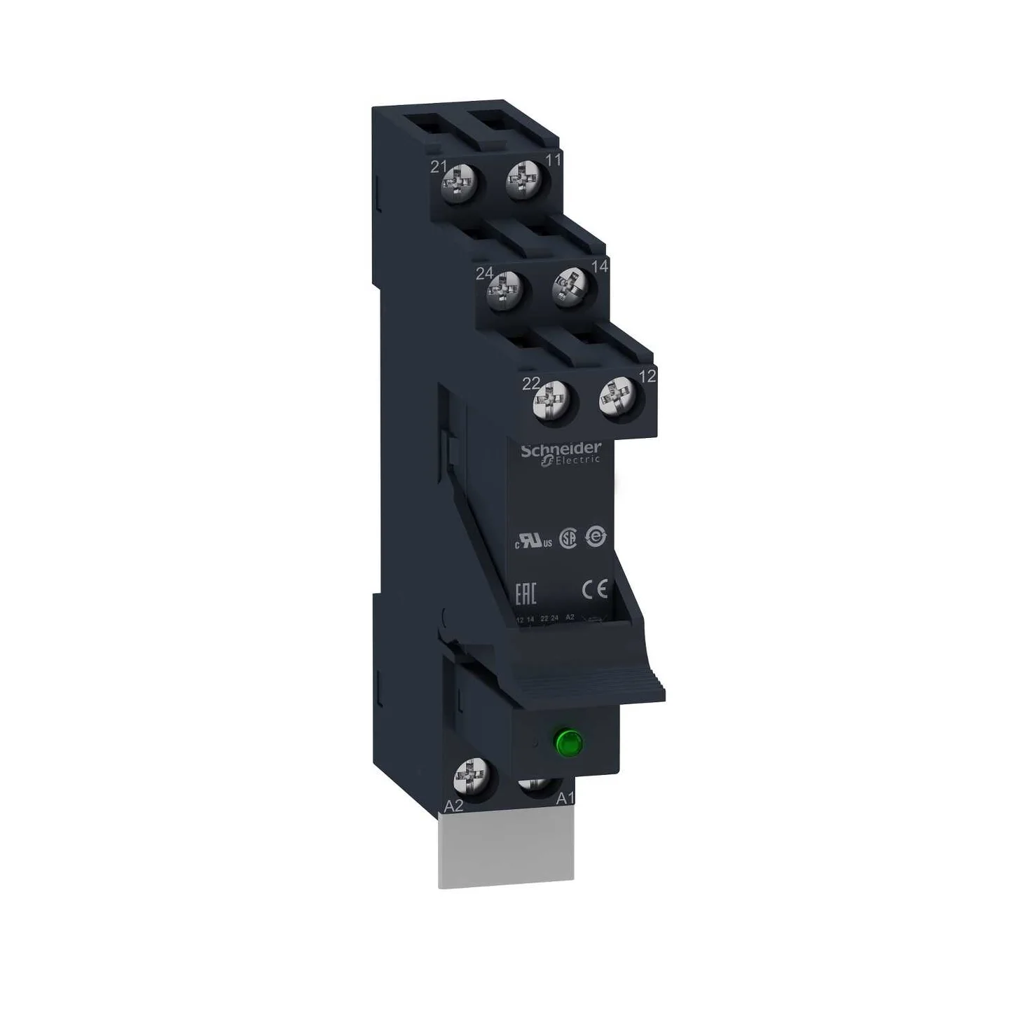 Реле проміжне Schneider Harmony RSB 2CO DC 24В 8А в зборі ( RSB2A080BDPV )