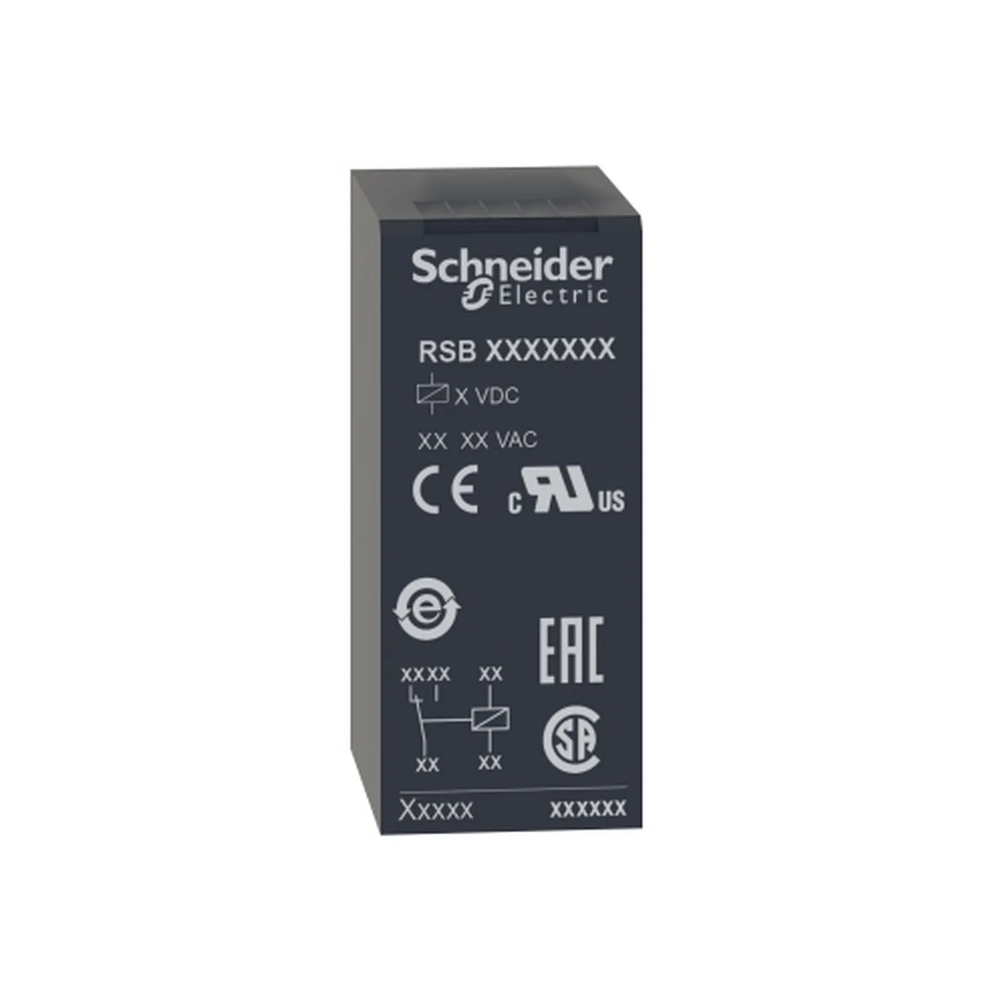 Реле проміжне Schneider Harmony RSB 2CO DC 220В 8А ( RSB2A080M7 )
