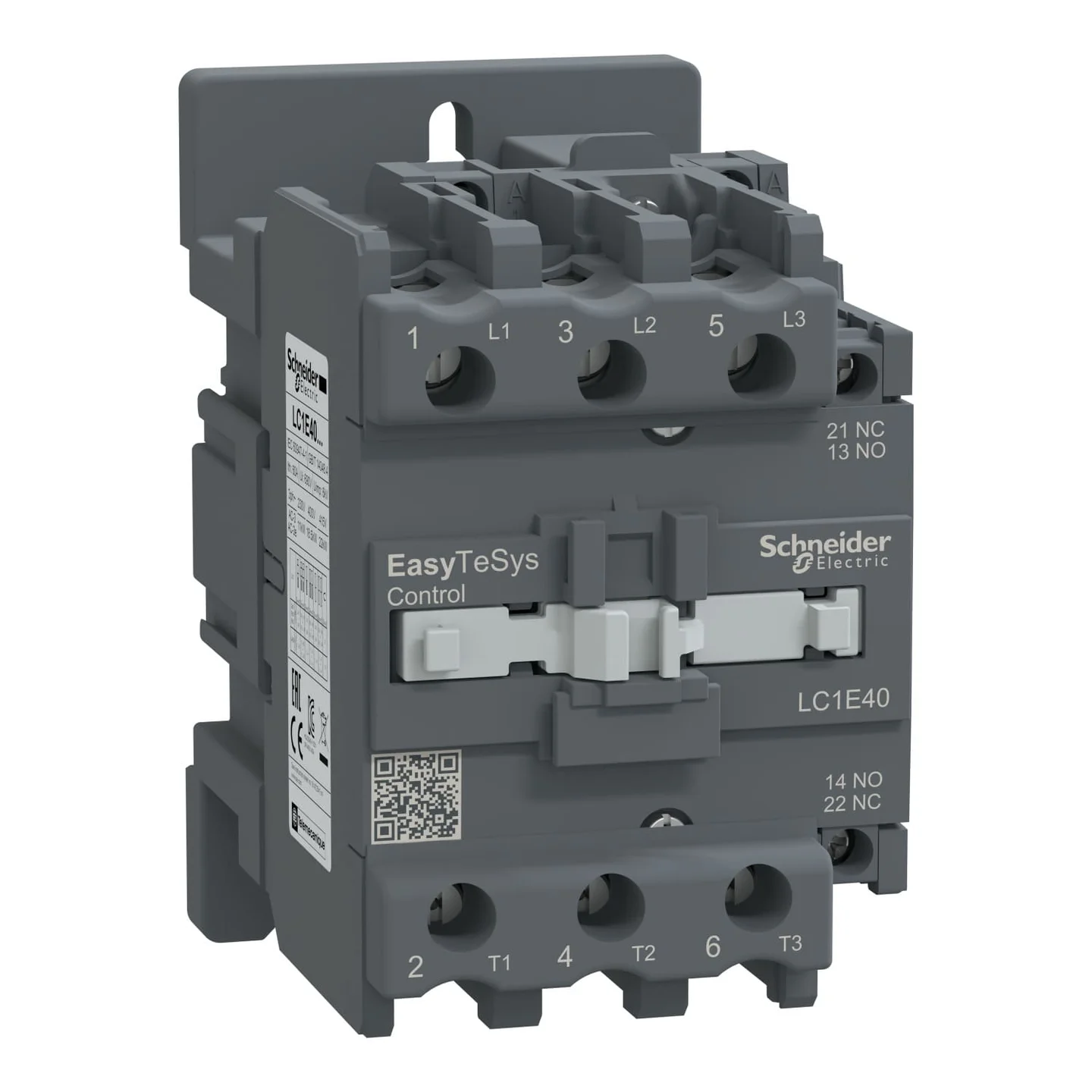 Контактор Schneider 3Р Е 80А АС3 220В ( LC1E80M5 )