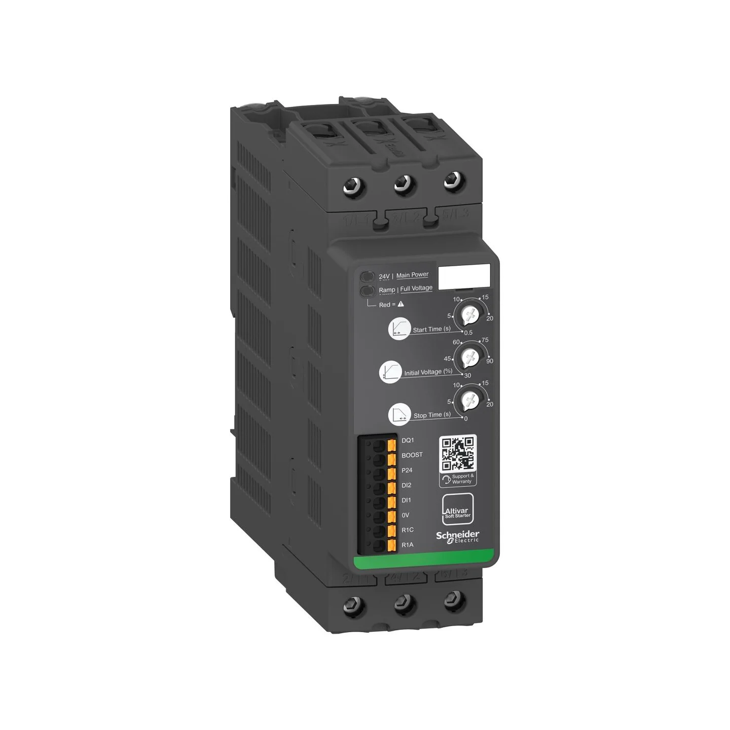 Пристрій плавного пуску Schneider ATS130 38A 200-480В ( ATS130N2D38LT )