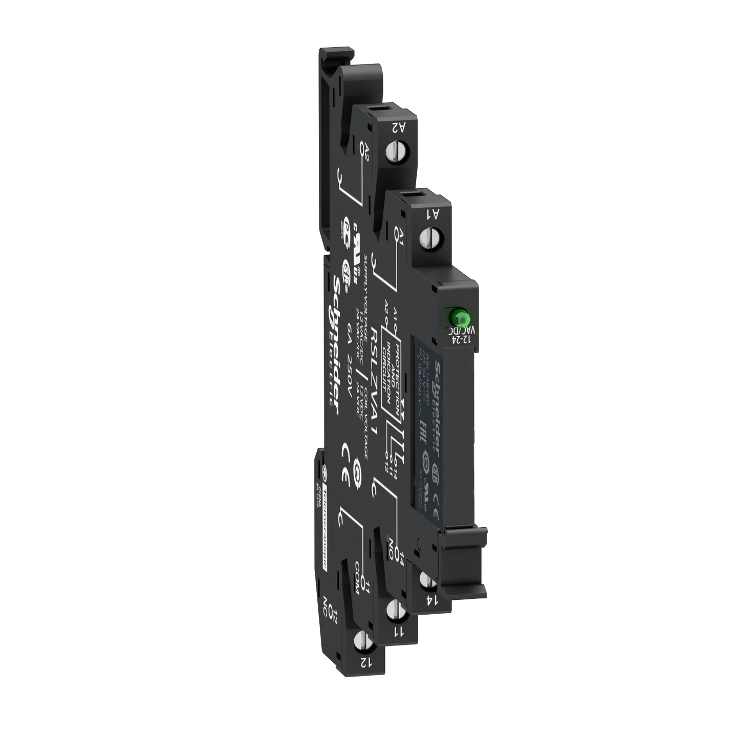 Реле проміжне Schneider Harmony RSL 1CO AC/DC 230В 6A + цококль гвинт ( RSL1PVPU )