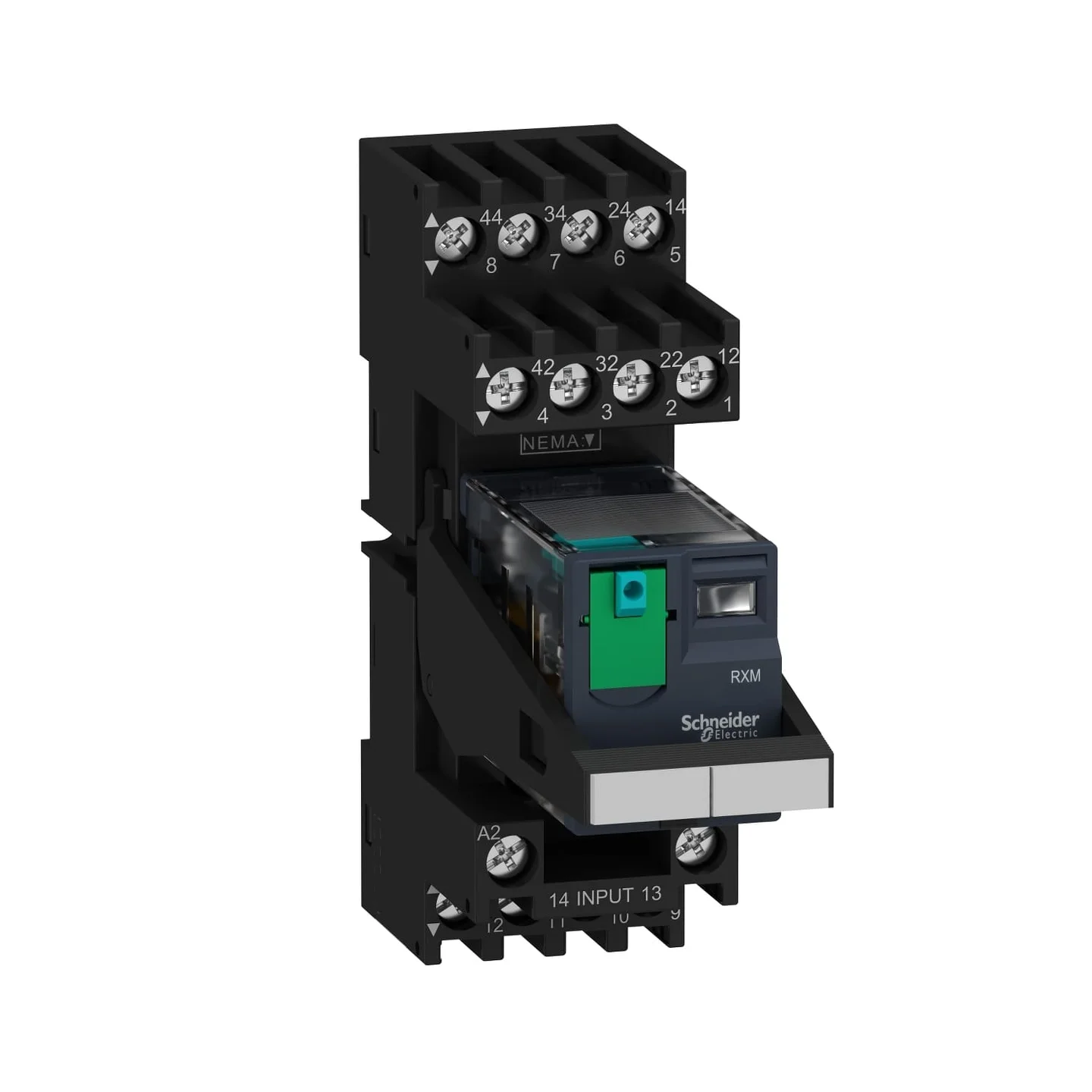 Реле проміжне Schneider Harmony RXM 4CO DC 24В 5A ( RXM4AB1BDPVM )