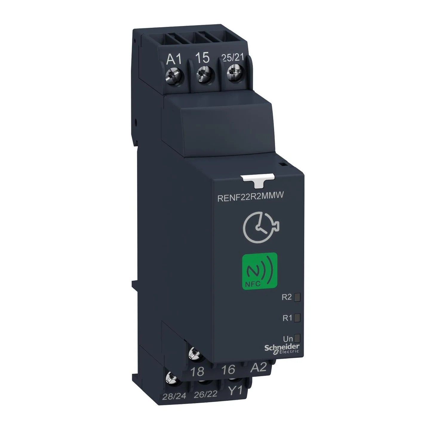 Реле мультифункціональне Schneider Harmony 24-240V AC/DC NFC ( RENF22R2MMW )
