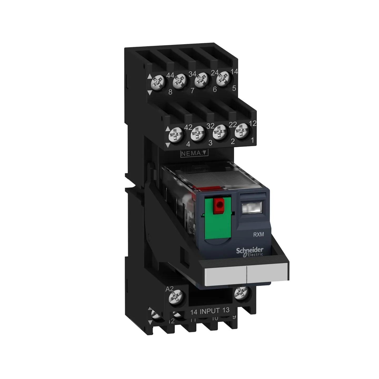 Реле проміжне Schneider Harmony RXM 4CO AC LED 230В 5A ( RXM4AB2P7PVM )