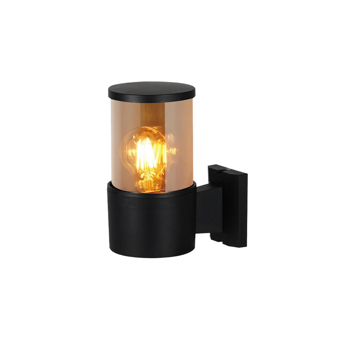 Світильник фасадний Violux BACARDI-1D 40W Е27 IP54 чорний ( 500690 )