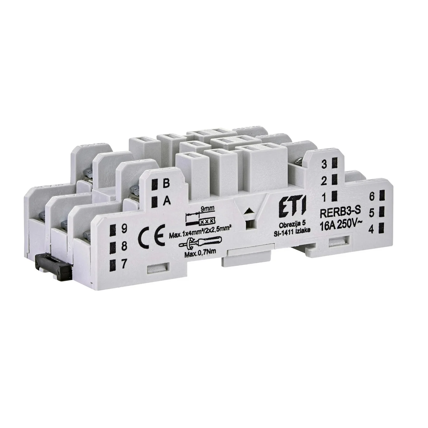 Колодка RERB3-S (для RERM3) ETI ( 2473064 )