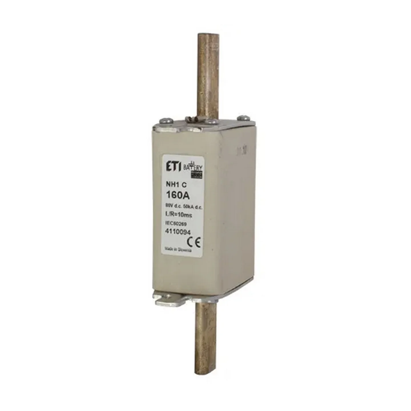 Запобіжник ETI NH1C gBat 125A 80V DC ( 4110093 )