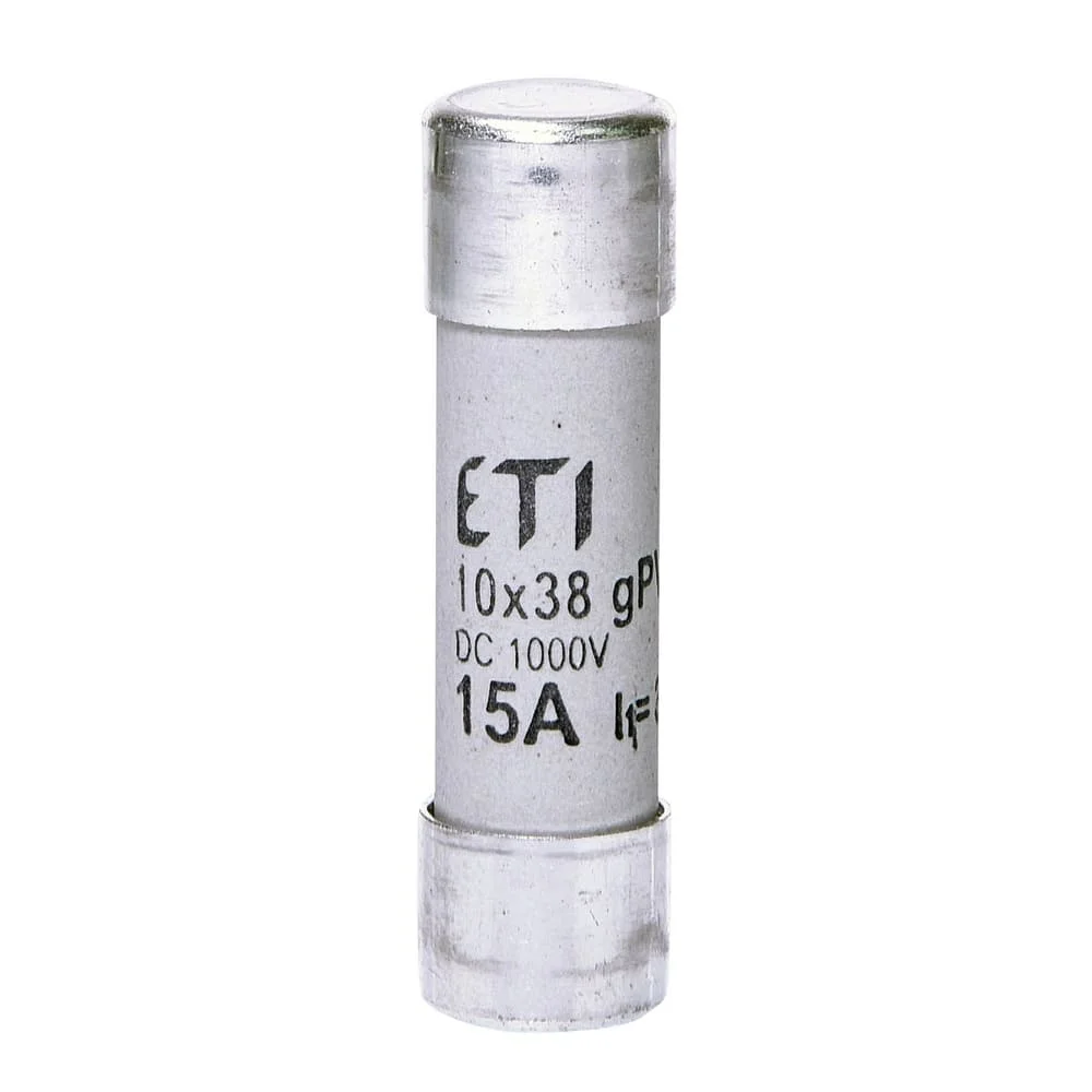 Запобіжник плавкий ЕТІ CH 10х38 gPV 15А 1000B 30kA ( 2625080 )
